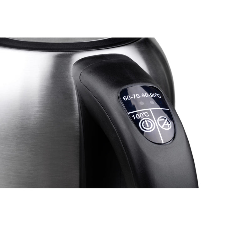 Czajnik bezprzewodowy Camry, regulacja temperatury, 1,7l, 2200W, podświetlenie LED, CR 1253