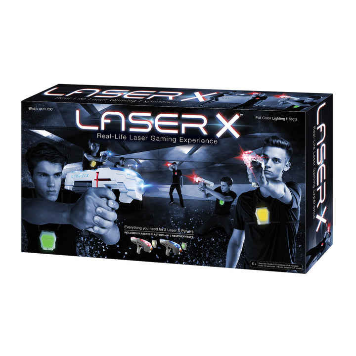 Laser X dwa blastery pistolety na podczerwień LAS88016