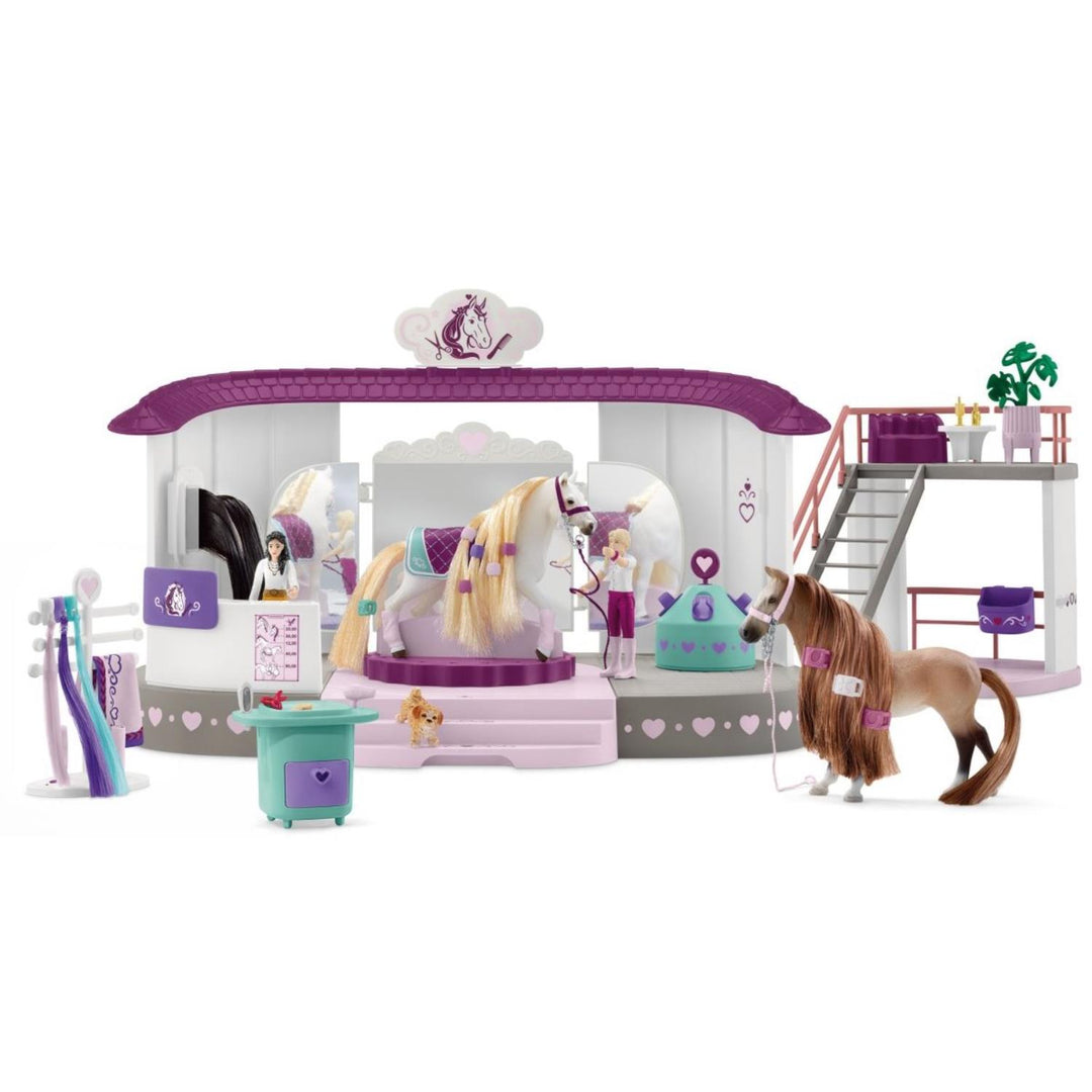 Zestaw Schleich Horse Club Salon piękności dla koni 42588