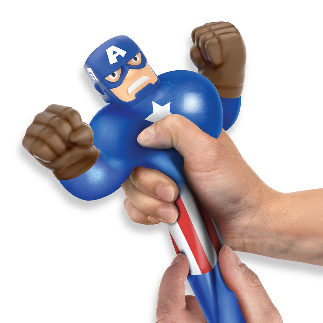 Figurka Heroes of Goo Jit Zu MARVEL - CAPTAIN AMERICA, wysokość 13 cm