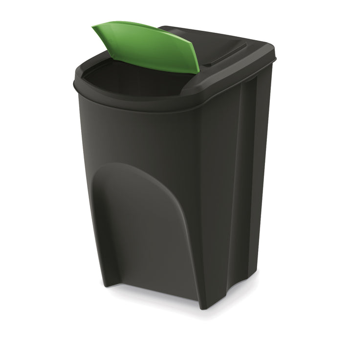 Kosz na śmieci Keden SORTI BOX 5x35l - czarny recykling