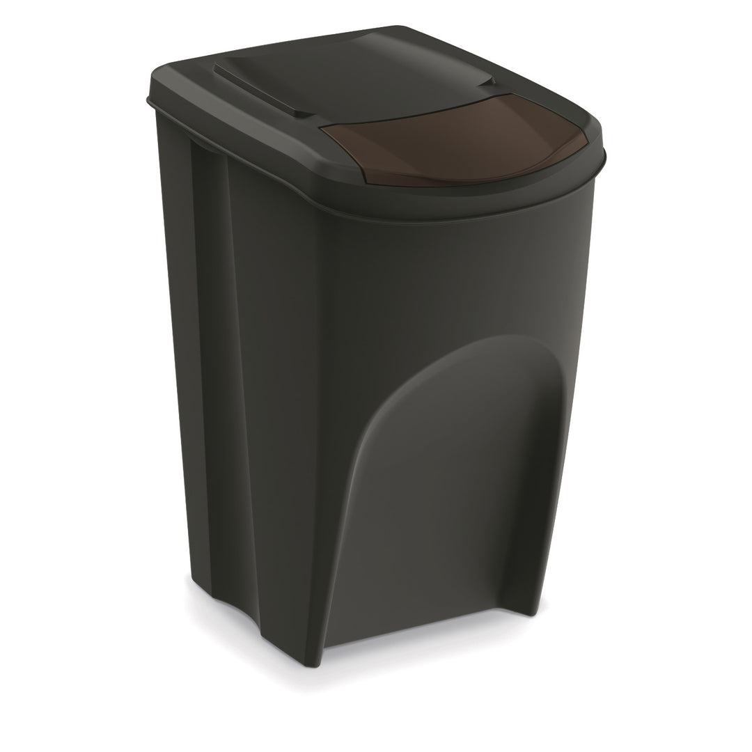 Kosz na śmieci Keden SORTI BOX 5x35l - czarny recykling