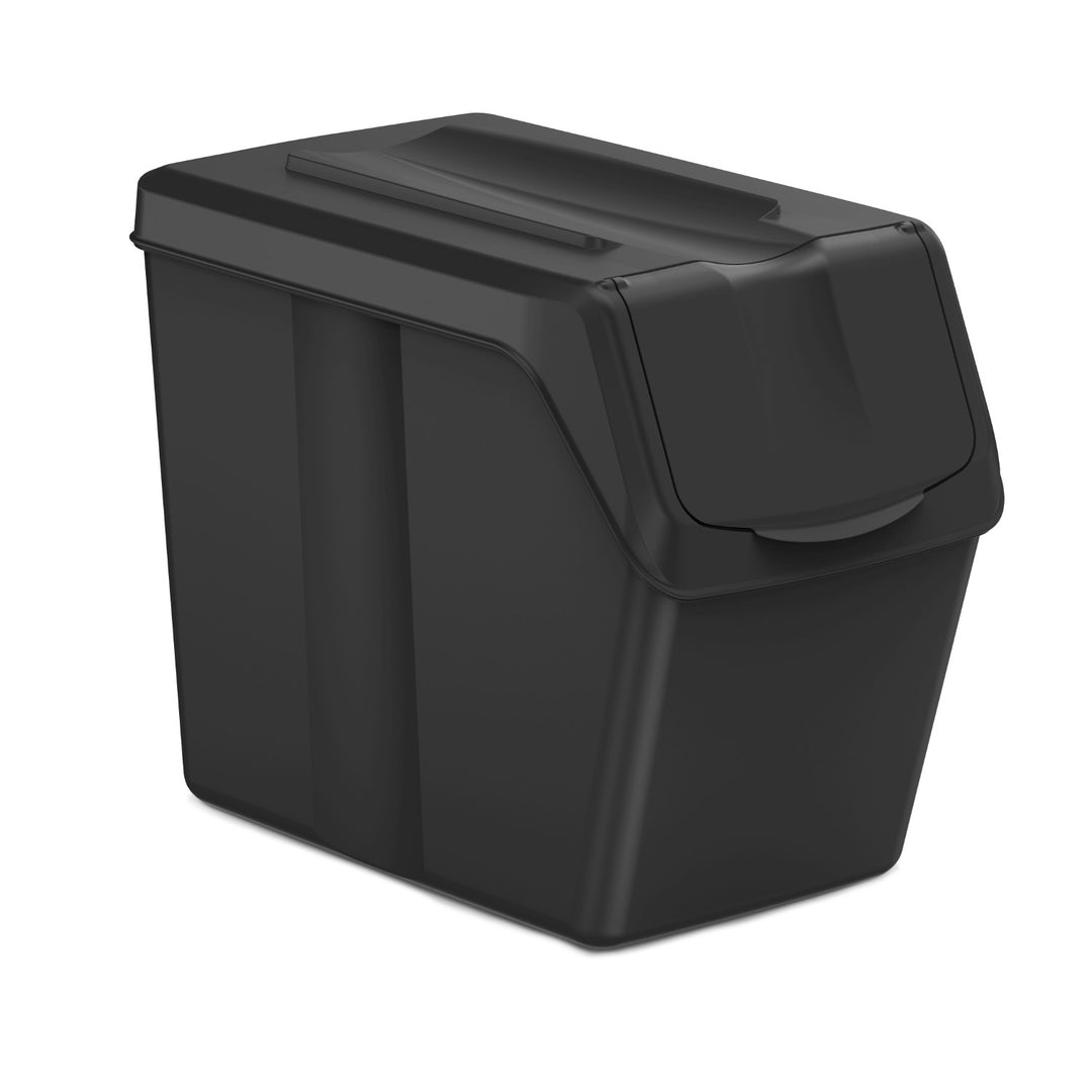 Kosz na śmieci Keden SORTI BOX (SET5) - czarny recykling