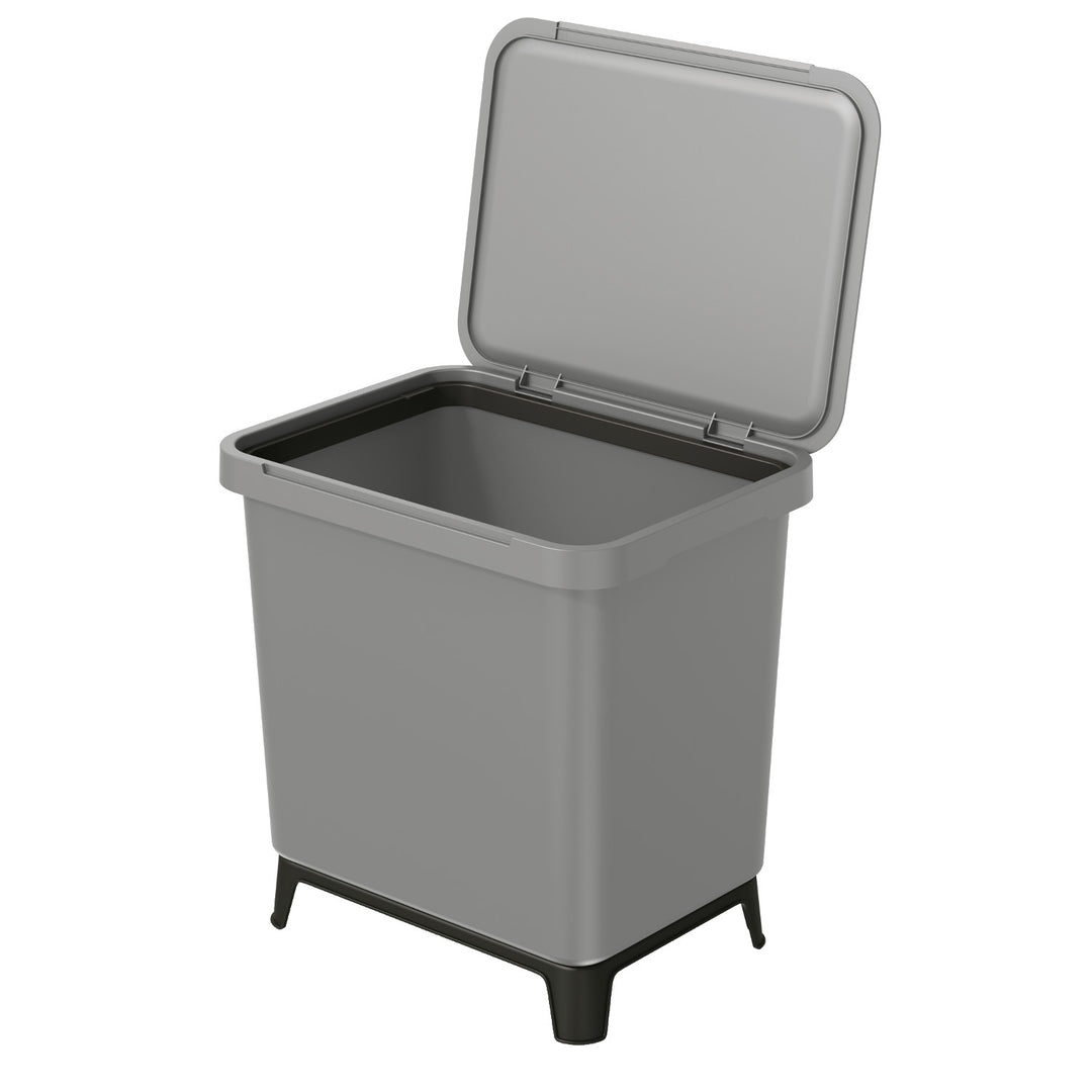 Kosz na śmieci Keden SYSTEMA - smooth gray 29 litrów