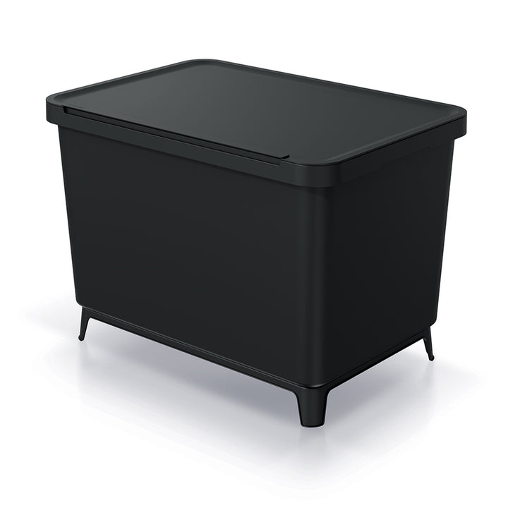 Kosz na śmieci Keden SYSTEMA - 2x23l czarny recykling