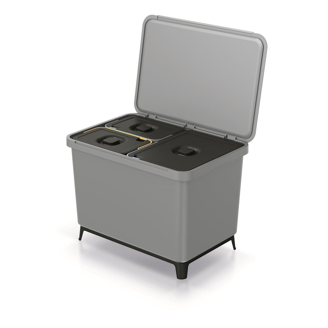 Kosz na śmieci Keden SYSTEMA 23 + 2x10 L - smooth gray