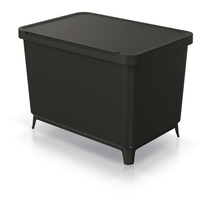 Kosz na śmieci Keden SYSTEMA 4x10 litrów - czarny recykling