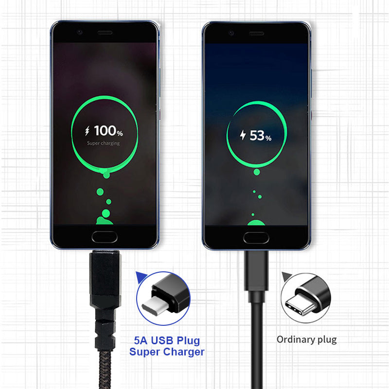 Kabel 2 x USB-C 100W Maclean, wspierający PD, przesył danych do 10Gbps, 5A, , czarny, dł. 2m, MCE492