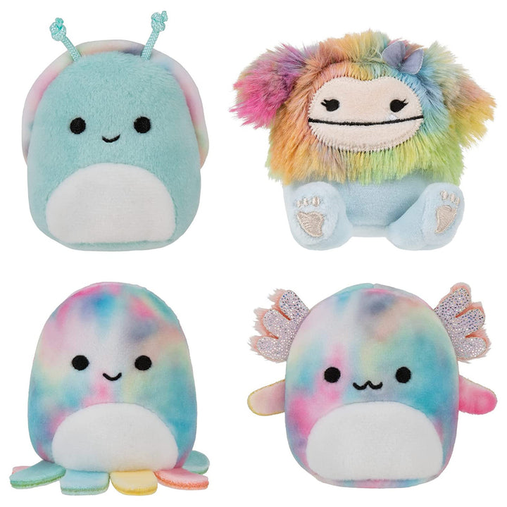 SQUISHVILLE Mini Squishmallow 4Pak Tie-Dye Squad, pluszak