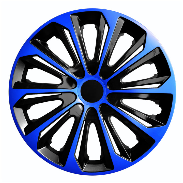 Kołpaki 16" NRM STRONG DUO BLUE BLACK niebiesko-czarne 4 szt.