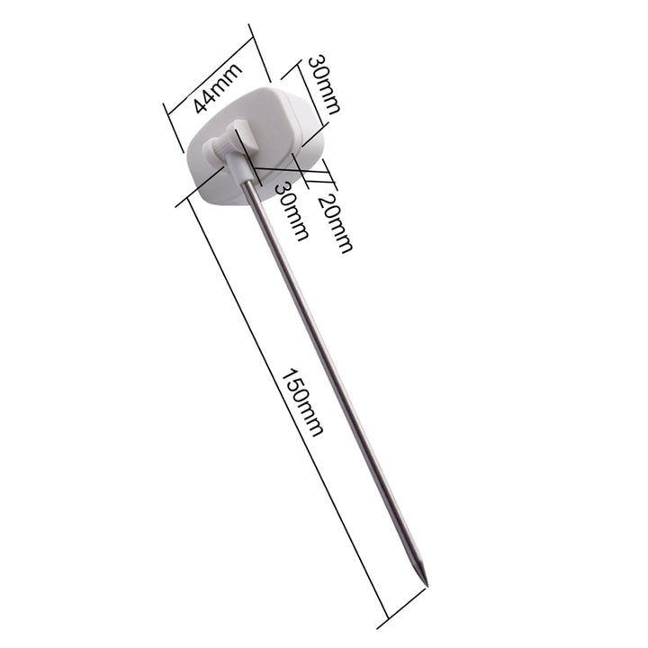 Termometr/sonda do żywności, GreenBlue, długość sondy 15cm, zakres temp. -50 st. C do +300 st. C., dokładność 0,1 st. C, GB382