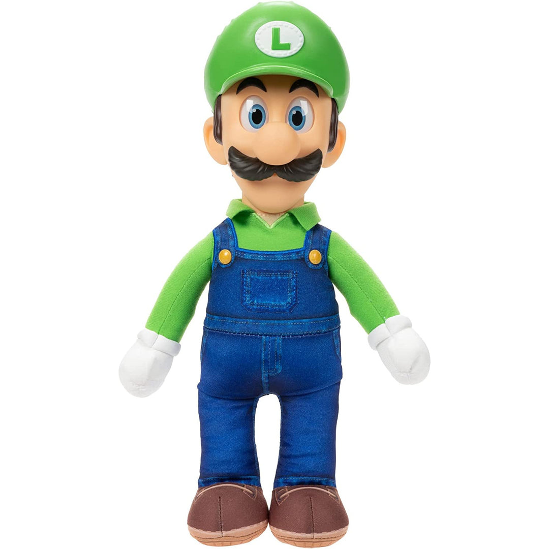 SUPER MARIO Movie Luigi, pluszak, maskotka z bajki, 30 cm