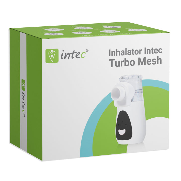 Inhalator membranowo siateczkowy Intec Turbo Mesh nowoczesny