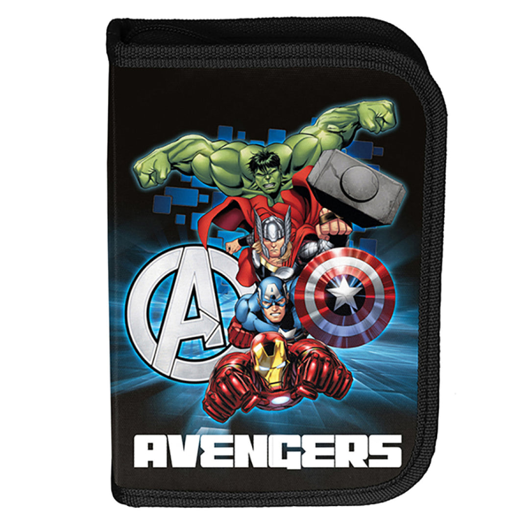 Piórnik bez wyposażenia Avengers Paso AV23DD-P001BW 19,5x13x3,5 cm