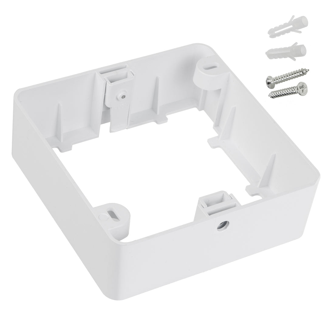 Adapter natynkowy Maclean, do panelu LED 9W, kwadratowy, 120*120*38mm, MCE378 S