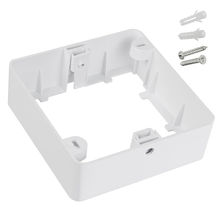 Adapter natynkowy Maclean, do panelu LED 9W, kwadratowy, 120*120*38mm, MCE378 S