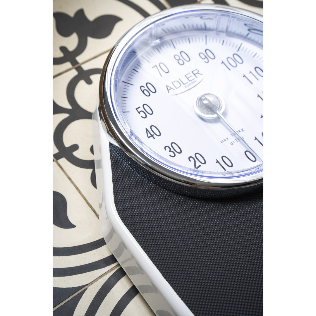 Waga łazienkowa Adler, mechaniczna, do 150 kg, AD 8177