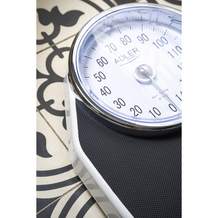 Waga łazienkowa Adler, mechaniczna, do 150 kg, AD 8177