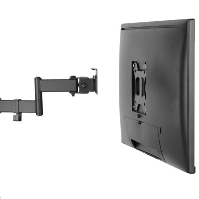 Uchwyt monitora na rurkę / słupek 28-60mm Maclean, podwójne składane ramię, 17-32'', 8kg max, MC-984