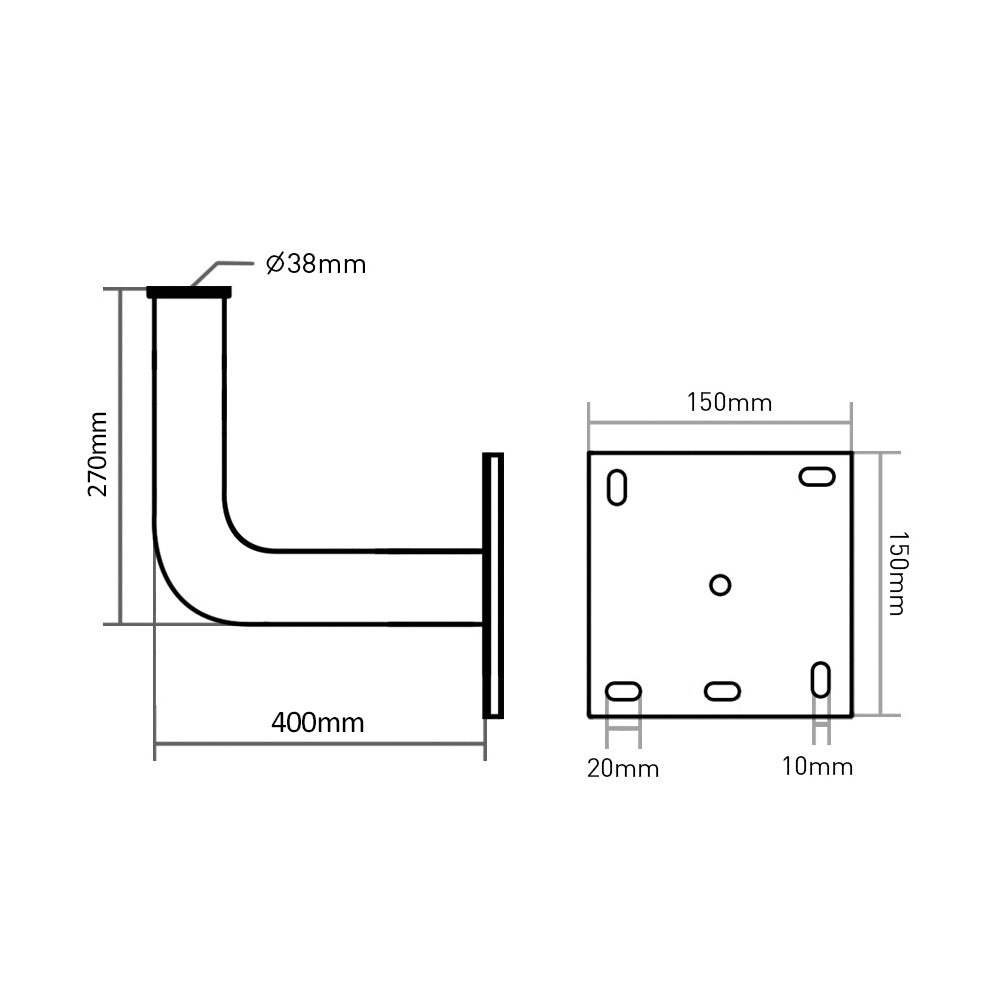 Zestaw satelitarny, antena 80 cm, uchwyt antenowy 40 cm, konwerter quad, kabel 100 m, wtyki