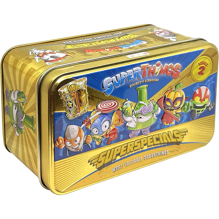 SUPERTHINGS Gold Tin SuperSpecials Złota puszka Seria II, figurka