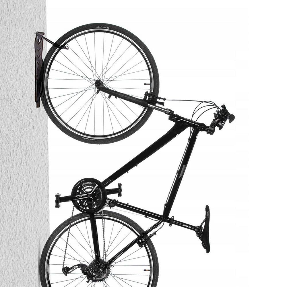 2x rowerowy uchwyt ścienny Maclean, pionowy, stal, max. obciążenie 30kg, MC-432