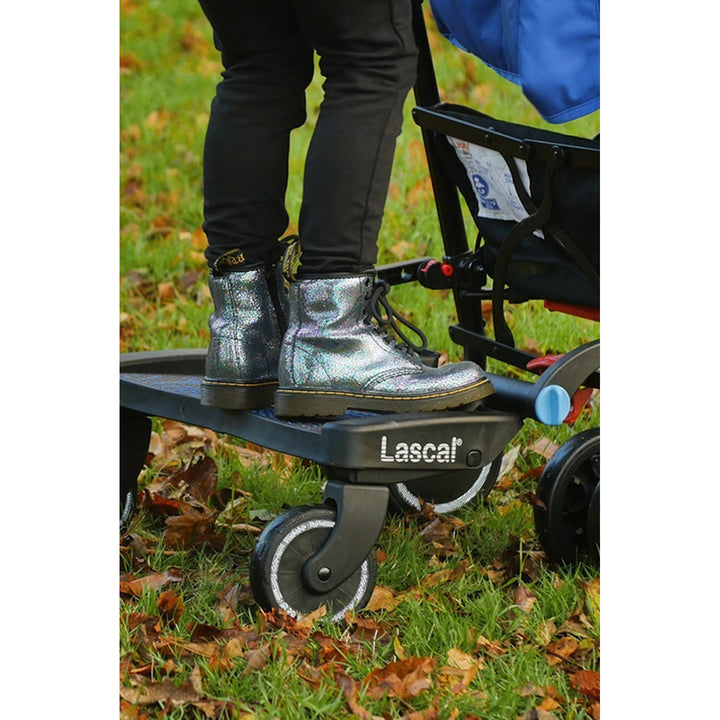 Dostawka do wózka BuggyBoard MINI, do 22 kg, niebieska