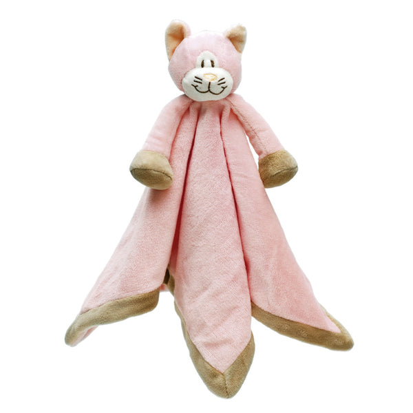 Kocyk-przytulanka Diinglisar, miękkie materiały, różowy kotek, 35 cm, T-TED-01372 1