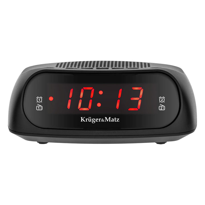 Radiobudzik Kruger&Matz, radio AM/FM, pamięć 20 stacji, podwójny alarm, KM0824