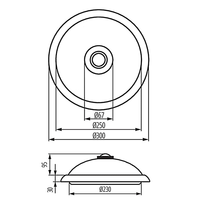 Plafon z czujnikiem PIR Maclean, sufitowy, z źródłem światła LED, 2x max. 40W, E27, 220-240V~ 50/60Hz, MCE324 + 2xMCE283