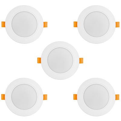 5x panel LED sufitowy Maclean, podtynkowy SLIM, 9W, Neutral White 4000K, 120*26mm, 900lm, MCE371 R