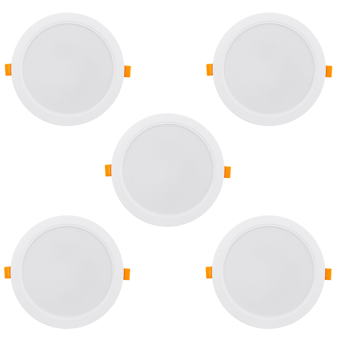 5x panel LED sufitowy Maclean, podtynkowy SLIM, 18W, Neutral White 4000K, 170*26mm, 1900 lm, MCE372 R