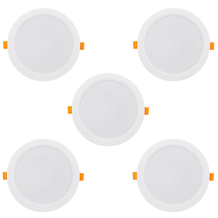 5x panel LED sufitowy Maclean, podtynkowy SLIM, 18W, Neutral White 4000K, 170*26mm, 1900 lm, MCE372 R