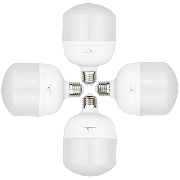 4x żarówka LED Maclean, E27, 28W, 220-240V AC, zimna biała, 6500K, 2940lm, MCE302 CW