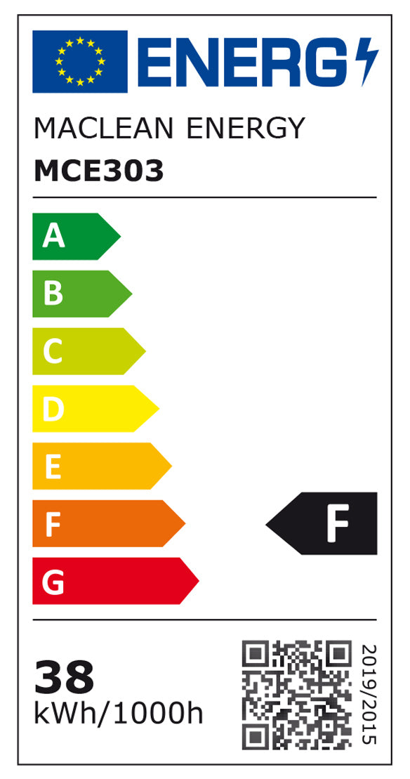 4z żarówka LED Maclean, E27, 38W, 220-240V AC, zimna biała, 6500K, 3990lm, MCE303 CW