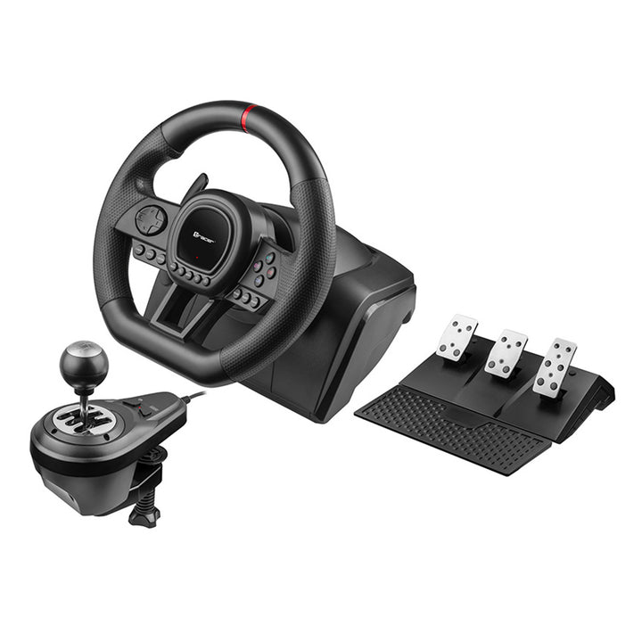 Kierownica Tracer, skrzynia biegów, pedały, do PC PS3 PS4 Xbox One Xbox360 Switch, Simracer